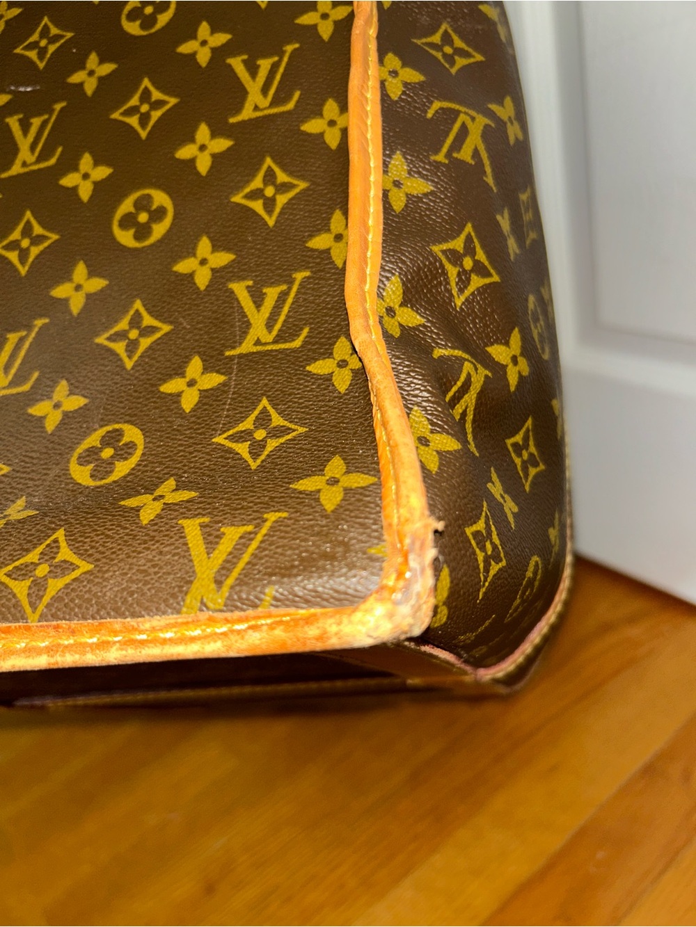 Vintage Louis Vuitton Sac Chaussures in monogram canvas leather - Picture 12 of 14